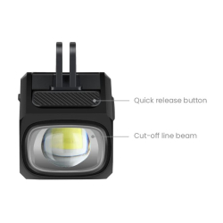 Lampka przednia MAGICSHINE EVO 1100 BLACK, 1100 lumenów, Czarna,  Zestaw Lampka + Uchwyt + Pilot (NEW 2025)