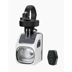 Lampka przednia MAGICSHINE EVO 1700 WHITE, 1700 lumenów, Biała, Zestaw Lampka + Uchwyt + Pilot (NEW)