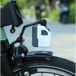 Uchwyt lampki przedniej MAGICSHINE FORKIX EXTENDABLE FRONT LIGHT GO PRO MOUNT, Mocowanie na koronie widelca (NEW)