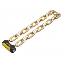 Zapięcie rowerowe ONGUARD REVOLVER CHAIN LOCK 8133 ŁAŃCUCH 120cm*8mm - 5 x Klucze z kodem