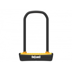 Zapięcie rowerowe ONGUARD NEON 8155OR U-LOCK MINI - 90mm 140mm - uchwyt + 2 Klucze pomarańczowe