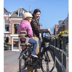 Fotelik dziecięcy QIBBEL JUNIOR 6+ Magic green green/black, mocowanie na bagażnik, udźwig 35kg (NEW 2026)