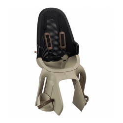 Fotelik dziecięcy QIBBEL AIR MIK cappucino, mocowanie na bagażnik z systemem MIK HD, udźwig 22kg (NEW 2026)