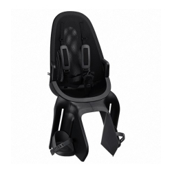Fotelik dziecięcy QIBBEL AIR CARRIER black, mocowanie na bagażnik, udźwig 22kg (NEW 2026)