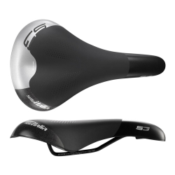 Siodło SELLE ITALIA SPORTOURING S 3 L (id match L1), Pręty Fec Alloy, Hi-Viz, Żel, 377g (NEW)