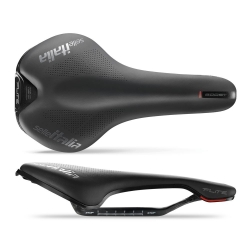 Siodło SELLE ITALIA FLITE BOOST KIT CARBONIO S (id match - S1) carbon +10mm 7x9, fibra-tek, czarne (NEW)