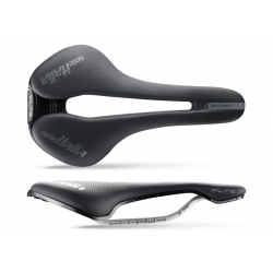 Siodło SELLE ITALIA FLITE BOOST SUPERFLOW S (id match - S3) TI 316 Tube 7, fibra-tek, czarne (NEW)