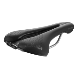 Siodło SELLE ITALIA FLITE BOOST GRAVEL TI316 SUPERFLOW S (id match S3), 228g, Czarne (NEW)