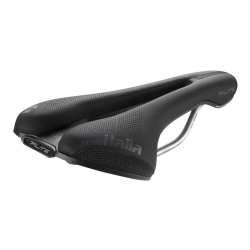 Siodło SELLE ITALIA FLITE BOOST X-CROSS TI316 SUPERFLOW S (id match S3), 204g, Czarne (NEW)