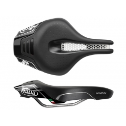 Siodło SELLE ITALIA IRON FLOW L (id match - L123) ti 316 tube 7, fibra-tek, 270g czarne