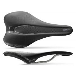 Siodło SELLE ITALIA SLR BOOST S (id match - S1) ti 316 tube 7, fibra-tek, czarne