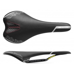 Siodło SELLE ITALIA SLR KIT CARBONIO S (id match - S1) carbon/keramic 7x9, fibra-tek, 125g czarne