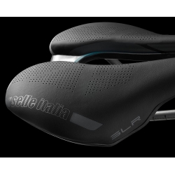 Siodło SELLE ITALIA SLR BOOST GRAVEL SUPERFLOW S (id match - S3) ti 316 tube 7, fibra-tek, czarne