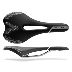 Siodło SELLE ITALIA SLR FLOW S (id match - S2) ti 316 tube 7, fibra-tek, czarne