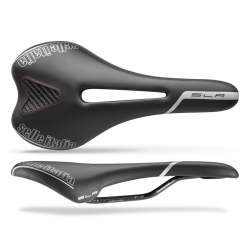 Siodło SELLE ITALIA SLR TM FLOW L (id match - L2) manganese tube 7, duro-tek, czarne