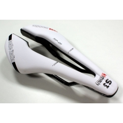 Siodło SELLE ITALIA SP-01 BOOST TM SUPERFLOW (id match - S3) manganese tube 7, białe, testowe zestaw SIT-0000000000157