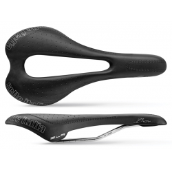 Siodło SELLE ITALIA SLR LADY FLOW L (id match - L3) ti 316 tube 7, fibra-tek, czarne