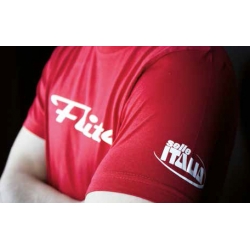 T-shirt SELLE ITALIA FLITE Red roz. M