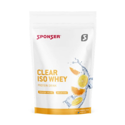 Odżywka SPONSER CLEAR ISOLATE WHEY Pomarańcza-Yuzu Worek 450g (NEW 2025)