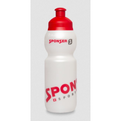 Bidon SPONSER NET pearl white / red 330 ml (NEW 2025)