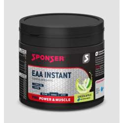 Aminokwasy SPONSER AMINO EAA INSTANT Zielone Jabłko Puszka 300g (NEW 2025)