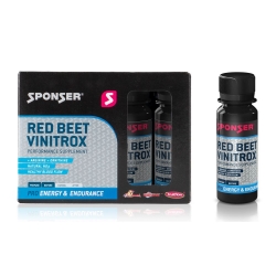 Suplement do utrzymania prawidłowej agregacji płytek krwi SPONSER RED BEET VINITROX (pudełko 4 butelki x 60ml) (NEW)