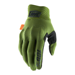 Rękawiczki 100% COGNITO Gloves Army Green - S (długość dłoni 181-187 mm) (NEW 2022)