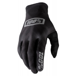 Rękawiczki 100% CELIUM Glove black silver roz. M (długość dłoni 187-193 mm)