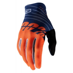 Rękawiczki 100% CELIUM Glove navy orange roz. S (długość dłoni 181-187 mm)