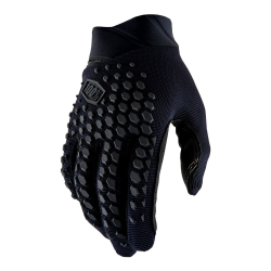 Rękawiczki 100% GEOMATIC Gloves Black/Charcoal - L (długość dłoni 193-200 mm) (NEW 2022)