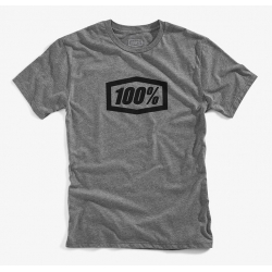 T-shirt 100% ESSENTIAL krótki rękaw gunmetal heather roz. M (NEW)