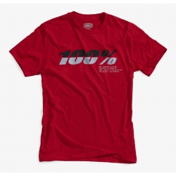T-shirt 100% BRISTOL krótki rękaw red roz. L (NEW)
