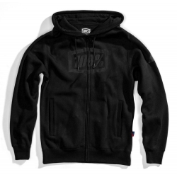 Bluza męska 100% SYNDICATE Hooded Zip Sweatshirt Black Black roz. S (NEW)