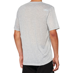 Koszulka męska 100% AIRMATIC Mesh Jersey krótki rękaw grey roz. L (NEW 2022)