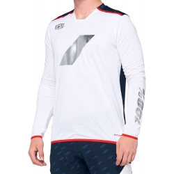 Koszulka męska 100% R-CORE X Limited Edition Jersey długi rękaw Navy White roz. S (NEW)