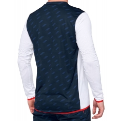 Koszulka męska 100% R-CORE X Limited Edition Jersey długi rękaw Navy White roz. L (NEW)