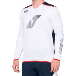 Koszulka męska 100% R-CORE X Limited Edition Jersey długi rękaw Navy White roz. XL (NEW)