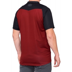 Koszulka męska 100% CELIUM Jersey krótki rękaw brick black roz. XL (NEW)