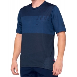 Koszulka męska 100% AIRMATIC Jersey krótki rękaw blue midnight roz. L (NEW)