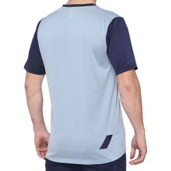 Koszulka męska 100% RIDECAMP Jersey krótki rękaw light slate navy roz. XL (NEW 2021)