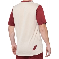 Koszulka męska 100% RIDECAMP Jersey krótki rękaw stone brick roz. L (NEW 2021)