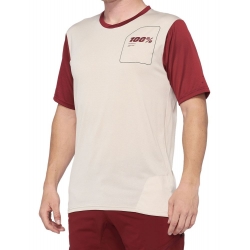 Koszulka męska 100% RIDECAMP Jersey krótki rękaw stone brick roz. XL (NEW 2021)