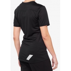 Koszulka damska 100% RIDECAMP Women's Jersey krótki rękaw black grey roz. S (NEW 2021)