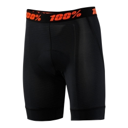 Bokserki męskie z wkładką 100% CRUX LINER black roz.36 (50 EUR) (NEW 2021)