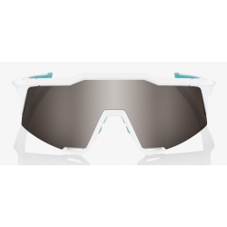 Okulary 100% SPEEDCRAFT BORA Hans Grohe Team White - HiPER Silver Mirror Lens (Szkła Srebrne Lustrzane, LT 14% + Szkła Przeźroczyste, LT 93%) (NEW)