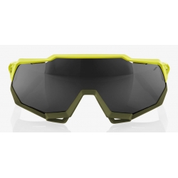 Okulary 100% SPEEDTRAP Soft Tact Banana - Black Mirror Lens (Szkła Czarne Lustrzane, LT 11% + Szkła Przeźroczyste, LT 93%) (NEW)