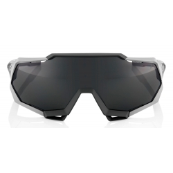 Okulary 100% SPEEDTRAP Soft Tact Stone Grey - Smoke Lens (Szkła Smoke, LT 12% + Szkła Przeźroczyste, LT 93%) (NEW)