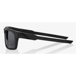 Okulary 100% TYPE-S Soft Tact Slate - Grey PEAKPOLAR Lens (Szkła Polaryzacyjne Szare, LT 17%) (NEW)