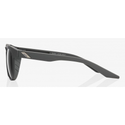 Okulary 100% SLENT Soft Tact Cool Grey - Smoke Lens (Szkła Smoke, przepuszczalność światła 10%) (NEW)