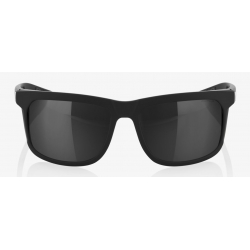 Okulary 100% HAKAN Soft Tact Black - Grey PEAKPOLAR Lens (Szkła Polaryzacyjne Szare, LT 17%) (NEW)